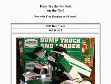 Tablet Screenshot of hesstrucks.net